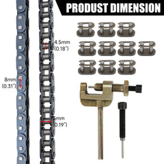 YOXUFA T8F alloy steel chain and sprocket deliver durable wear resistance