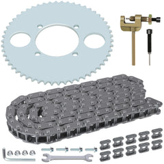 YOXUFA T8F chain kit with 116 links and 54T sprocket for 2-stroke bikes