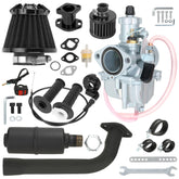 YOXUFA VM22 carburetor assembly delivers responsive throttle for 212cc engines.
