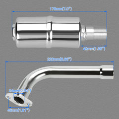 YOXUFA wrench included helps you install the exhaust with confidence.