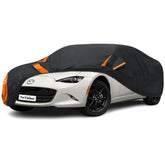 YoYolaur Mazda Miata 10-layer cover front view shields against rain and sun