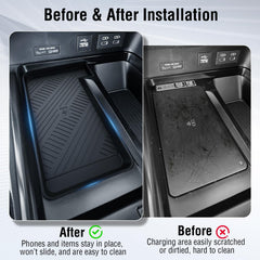 YPHUIKI fits armrest compartment with easy insertion and organization.