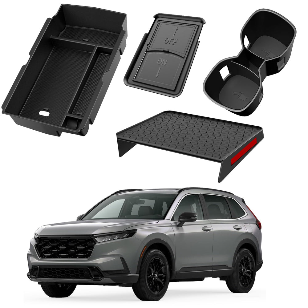 YPHUIKI center console organizer for CR-V keeps phones and keys organized.
