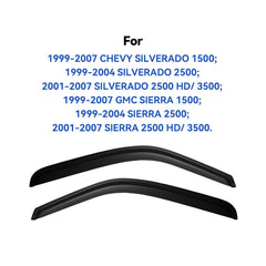 YQAUTEC window visors packaging box and accessories for easy purchase