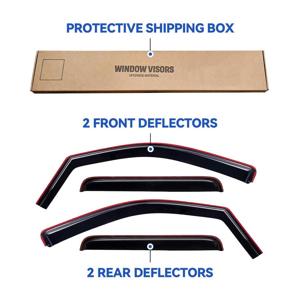 YQAUTEC 3M-grade tape ensures firm adhesion and reliable fit on Ridgeline models.
