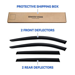 YQAUTEC Mazda CX-50 vent deflectors in use provide comfortable cabin airflow