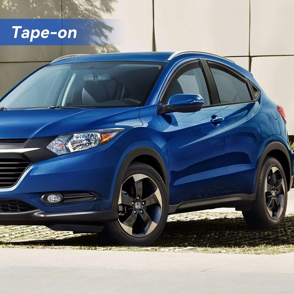 YQAUTEC HRV rear-left visor adds shade and airflow