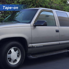 YQAUTEC rain guards on Chevy Blazer 1992-1994 two-door.