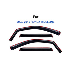 YQAUTEC rain guards shield side windows with UV resistance for long-lasting clarity.