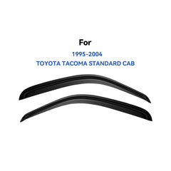 YQAUTEC exterior mount visors install without drilling for a clean look.