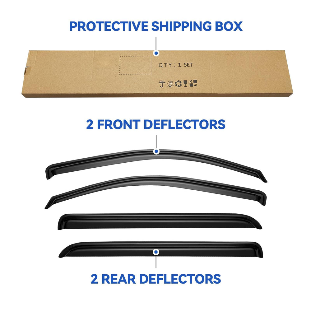 YQAUTEC 1-year warranty and lifetime support alongside full-size crew cab kit