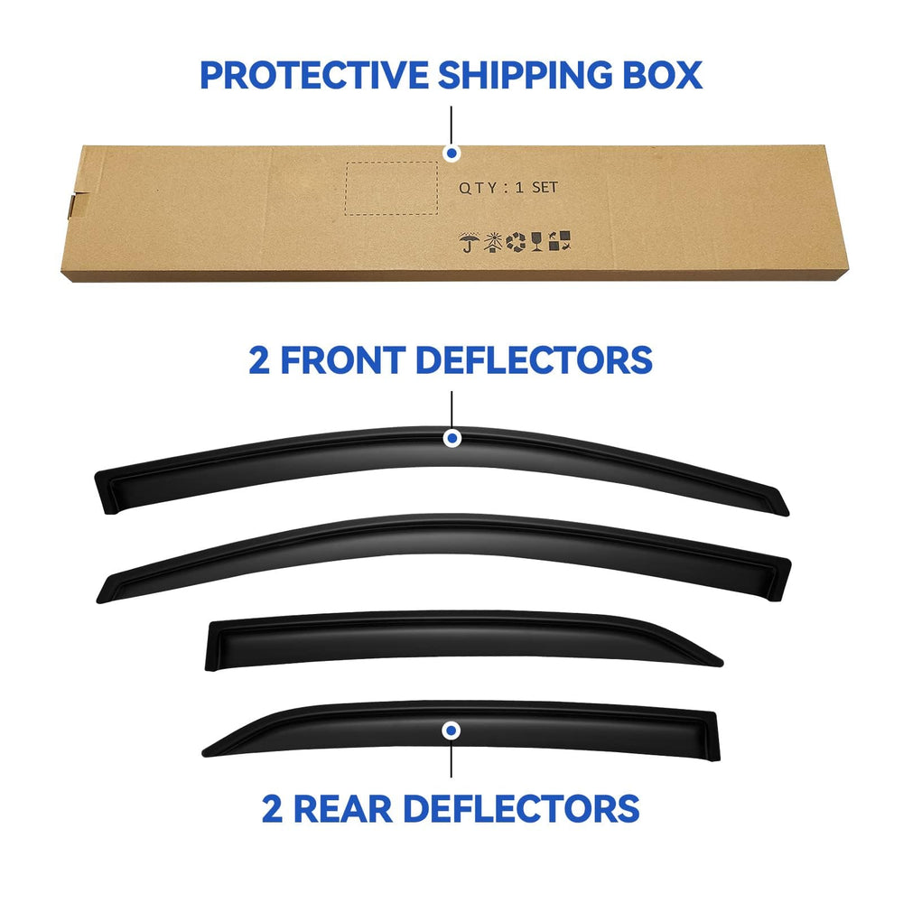 YQAUTEC warranty and lifetime support for Corolla visors