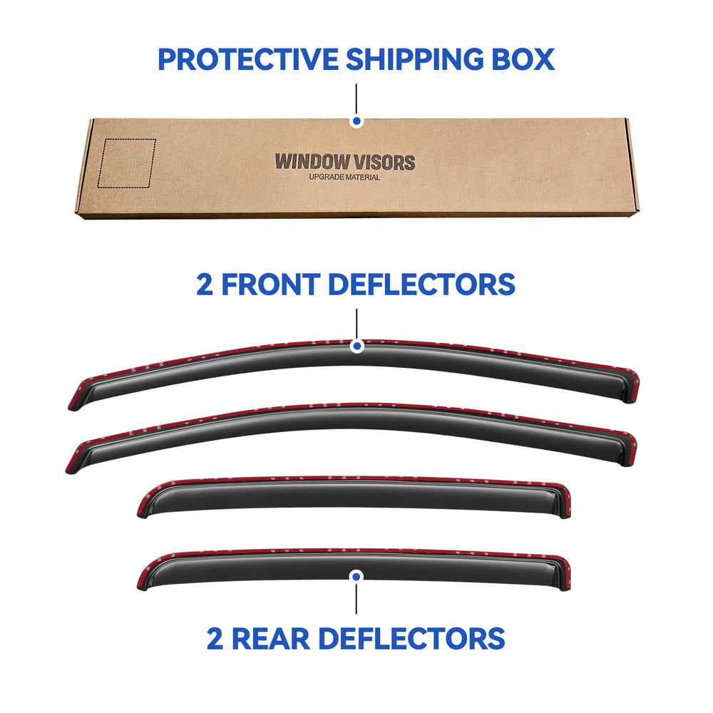 YQAUTEC warranty and lifetime support for window visors.