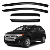 YQAUTEC Ford Edge front-left window visor for rain protection