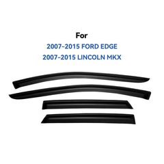 YQAUTEC Ford Edge front-right window visor for fresh air