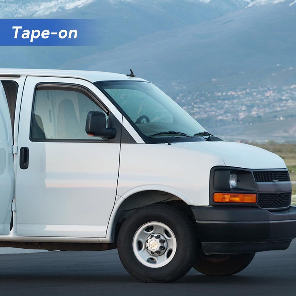 YQAUTEC exterior-mount installation shown, no drilling required for quick, secure fit.