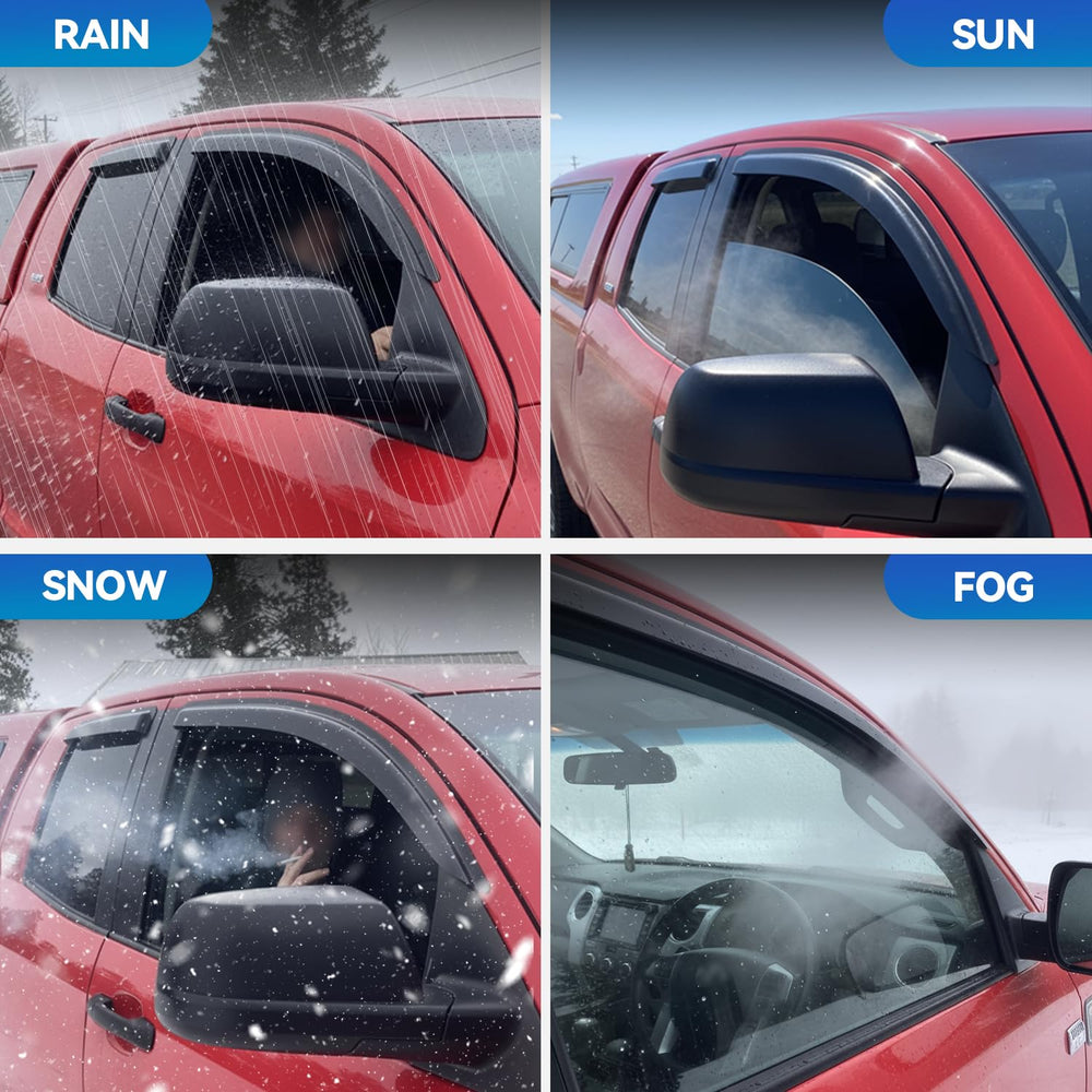 YQAUTEC installation process image—outside mount no drilling required