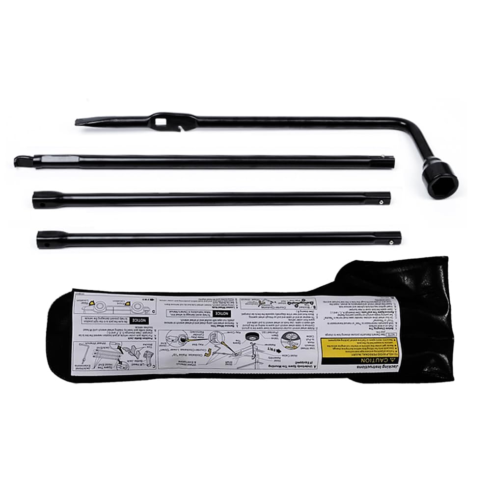 YQCSO spare tire tool kit extension rods—improve leverage for hard-to-reach lug nuts on trucks.