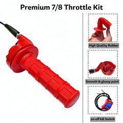 YRHHBYH aluminum throttle block red provides secure mounting and easy alignment.