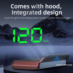 YSEDF USB-powered HUD fits across all vehicles with easy plug-and-play setup.