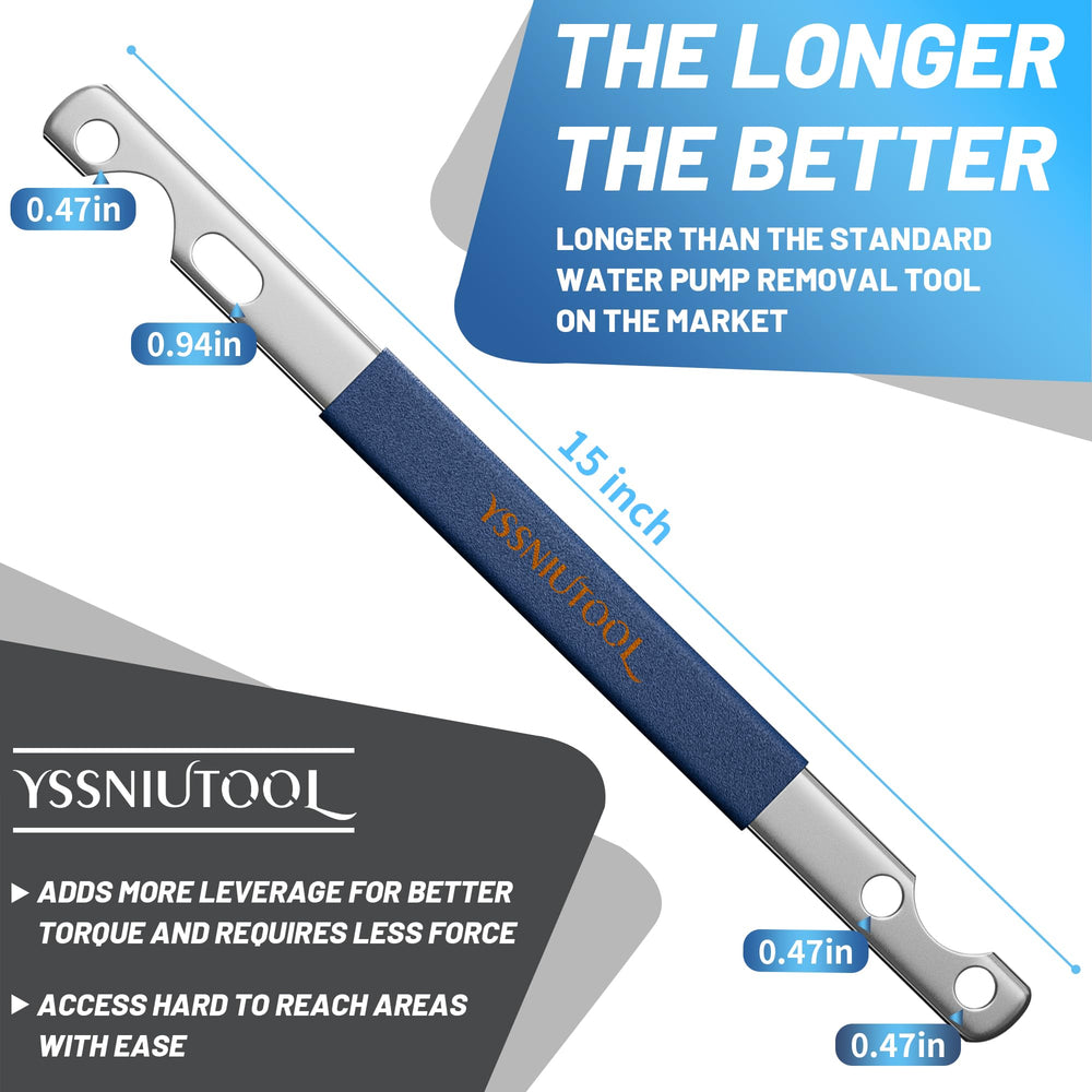 YSSNIUTOOL easy to assemble bar setup aligns bolts for fast work.