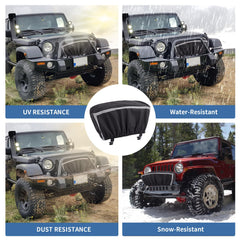 YTDYQFLZH winch cover stored in its compact storage bag