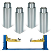 Ytrica lift adapters set with 6-inch height for 50mm two-post lifts, safe extension.