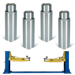 Ytrica lift adapters set with 6-inch height for 50mm two-post lifts, safe extension.