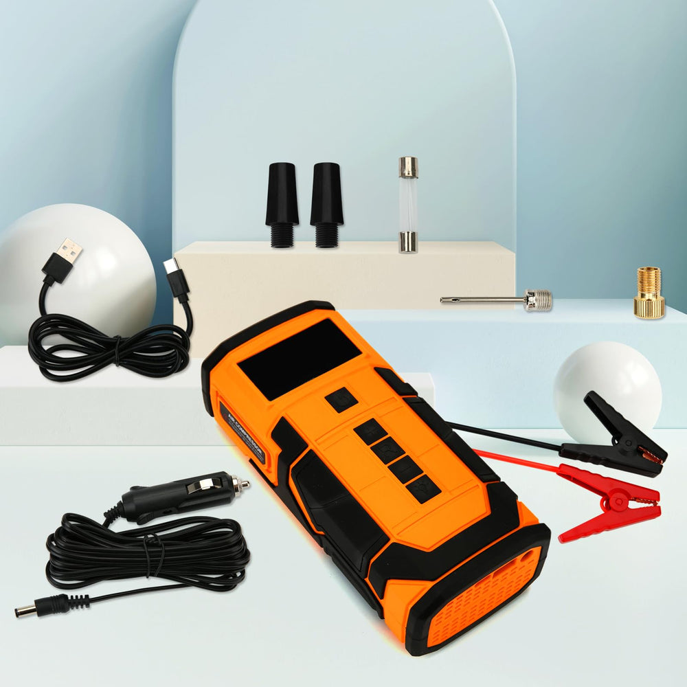 Yttcraft digital tire pressure display enabling preset inflation accuracy.