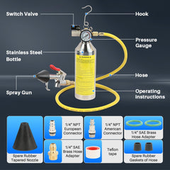 YUANRI complete flush kit packaging keeps components organized for quick setup.