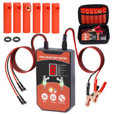 YUANRI universal fuel injector tester with six adapters for EFI and GDI injectors