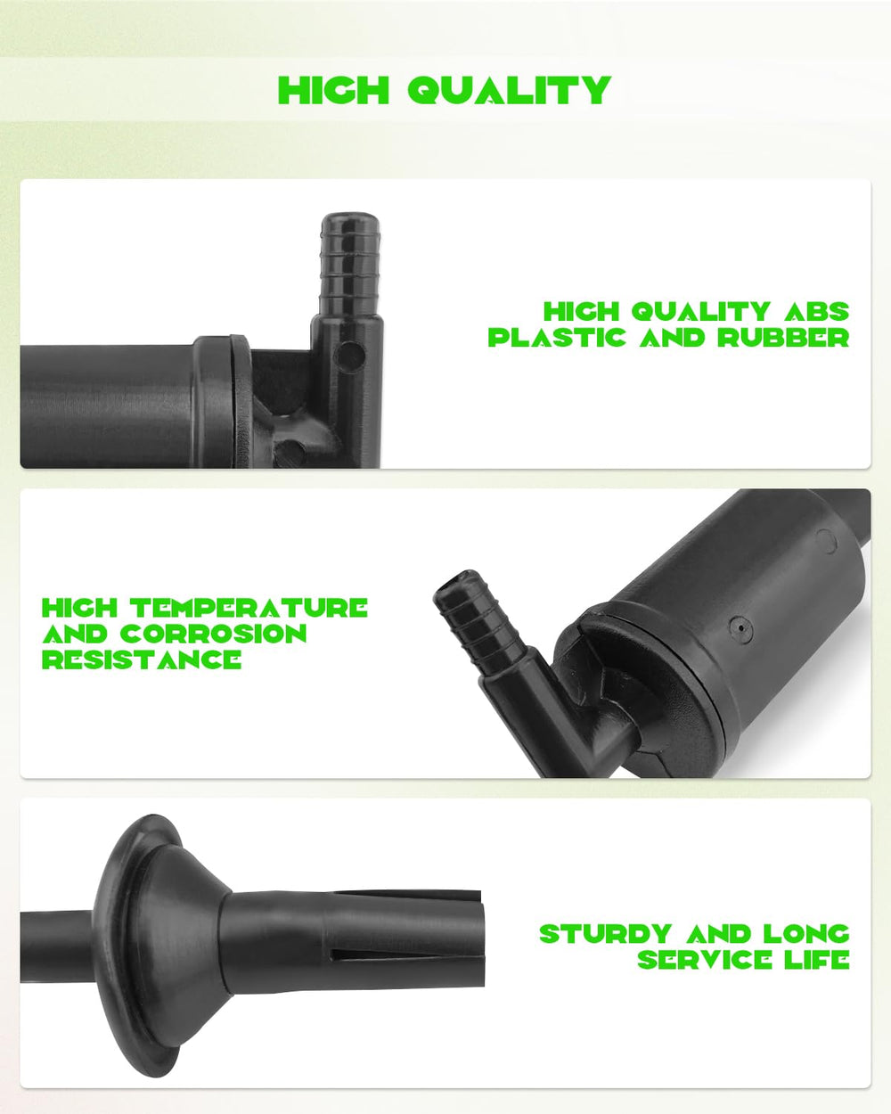 YUANTUO installation-ready vent tube for quick direct replacement.