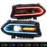 YUANZHENG VLAND headlights for Dodge Charger front view improving night visibility