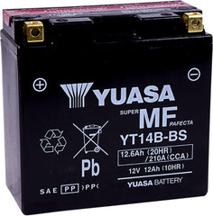Yuasa YUAM624B4 YT14B-BS acid-pack activation for reliable AGM power