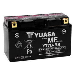 Yuasa YUAM62T7B activation process: fill electrolyte to enable a maintenance-friendly AGM battery
