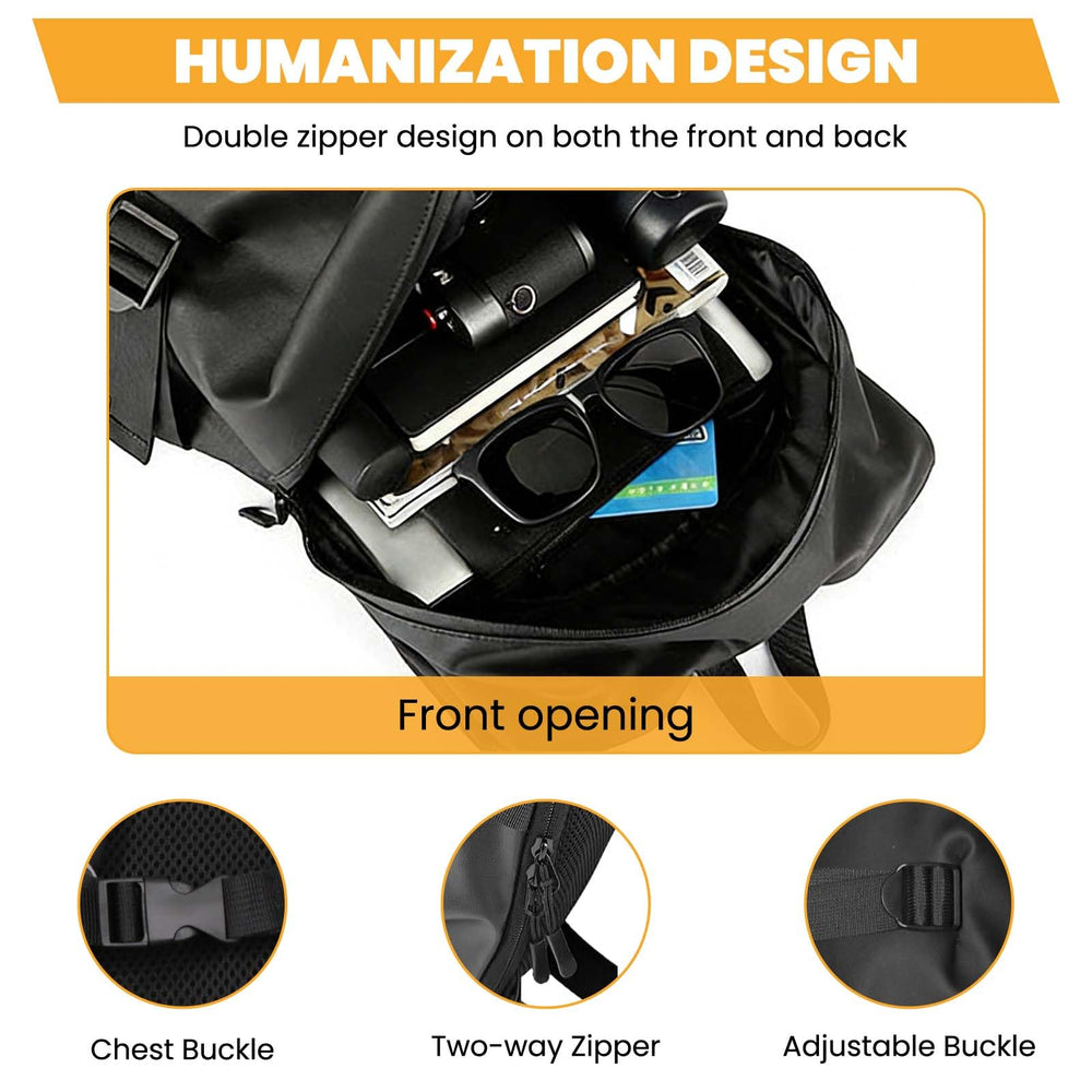 yucenbra multiple compartments organize laptop clothes and accessories