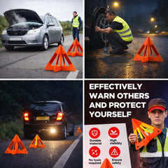 Yudaxsafe included reflective vest enhances outer-visibility during roadside work.