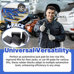 Yudylg lift block pad 3000lb-capacity handles heavy vehicles with confidence and stability.