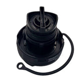 YUESHAN fuel tank filler cap close-up showing precise fit and durable finish
