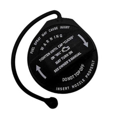 YUESHAN filler cap mounted on vehicle demonstrating compatibility with VW and Audi