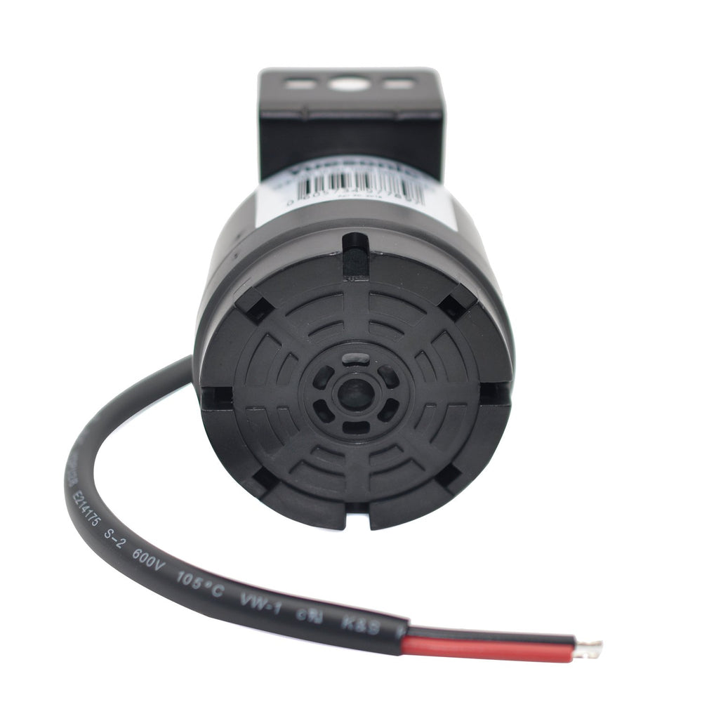 Yuesonic backup alarm with 100dB sound for pedestrian alert.
