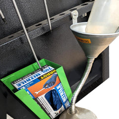 Yuesstloo 700mm funnel supports controlled pouring in garages