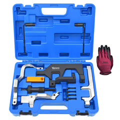 Yuesstloo camshaft alignment toolkit in an open case for quick setup