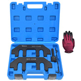 Yuesstloo camshaft holding tool kit in case, easy transport for service.