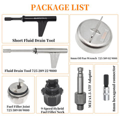 Yuesstloo fluid drain tools designed for smooth transmission oil removal