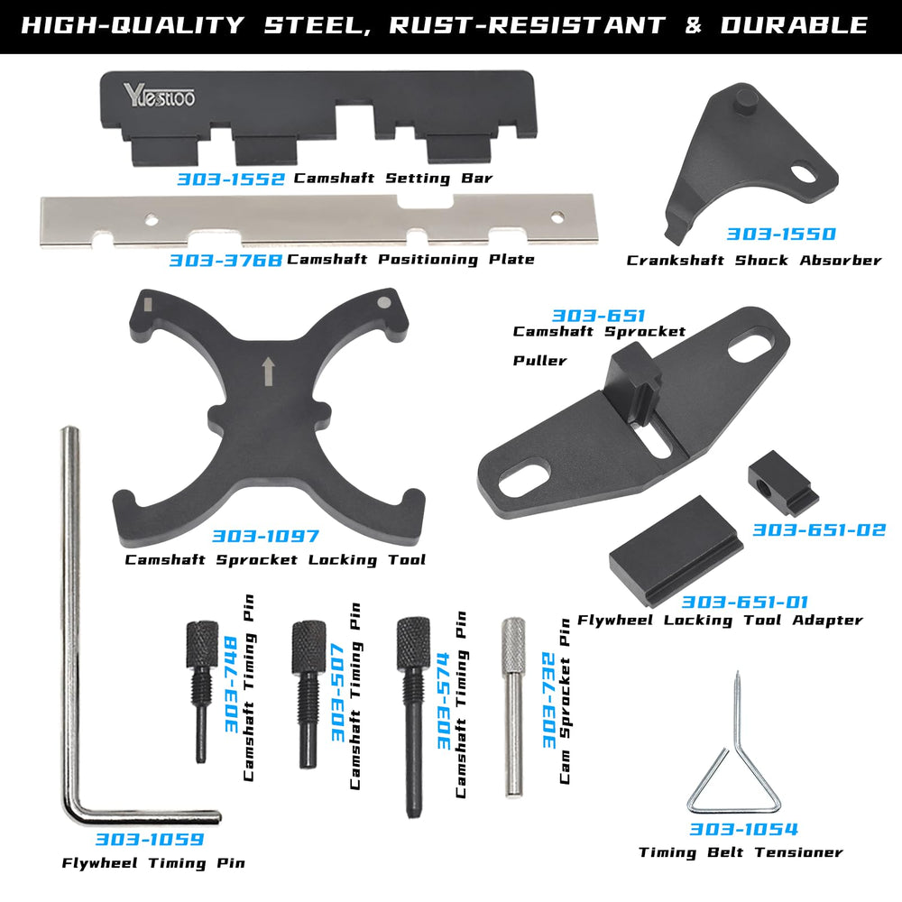 Yuesstloo flywheel locking tool 303-393 secures timing during work