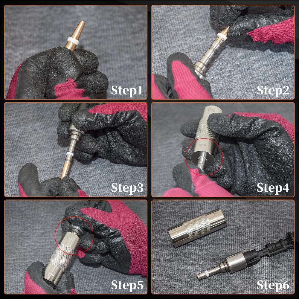 Yuesstloo slide hammer action lifting injector with control