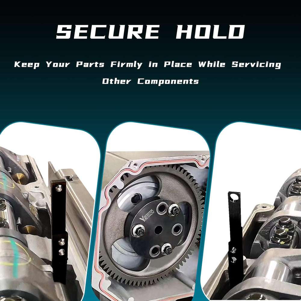 Yuesstloo heavy duty steel construction for durable timing tool performance.