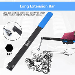 6-point sockets 13–19 mm in Yuesstloo kit