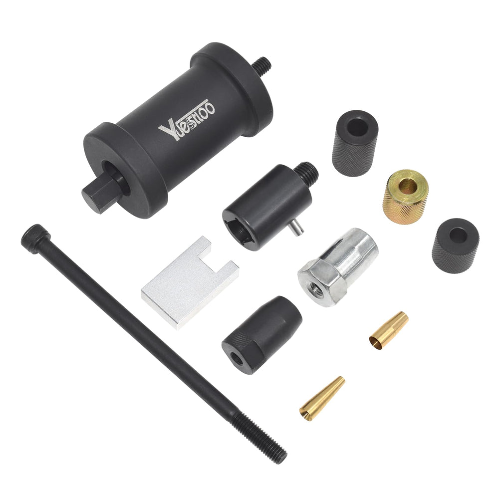 Yuesstloo fuel injector removal tool set with three pullers for versatile BMW fits.